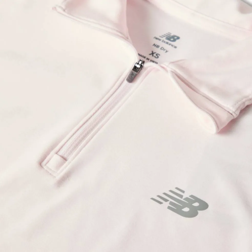 Womens Running Space Dye Quarter Zip