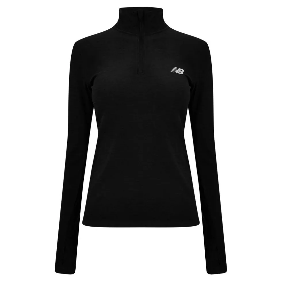 Womens Running Space Dye Quarter Zip