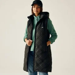 Womens Rurietta Water-Repellent Hooded Gilet