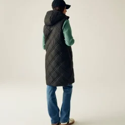 Womens Rurietta Water-Repellent Hooded Gilet
