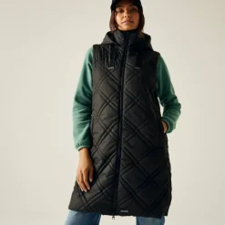 Womens Rurietta Water-Repellent Hooded Gilet