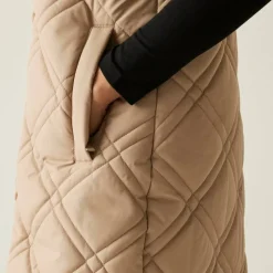 Womens Rurietta Water-Repellent Hooded Gilet
