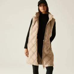 Womens Rurietta Water-Repellent Hooded Gilet
