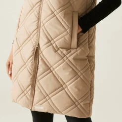 Womens Rurietta Water-Repellent Hooded Gilet