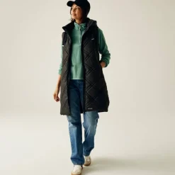 Womens Rurietta Water-Repellent Hooded Gilet