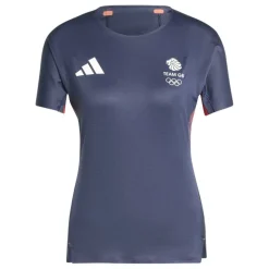 Women's Rutee Team GB Short Sleeve Performance Gym Top
