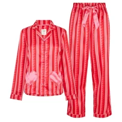 Women's Satin Long Sleeve Pyjama Sets