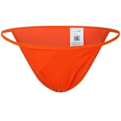 Women's Seamless Ribbed Tanga Bikini Bottom