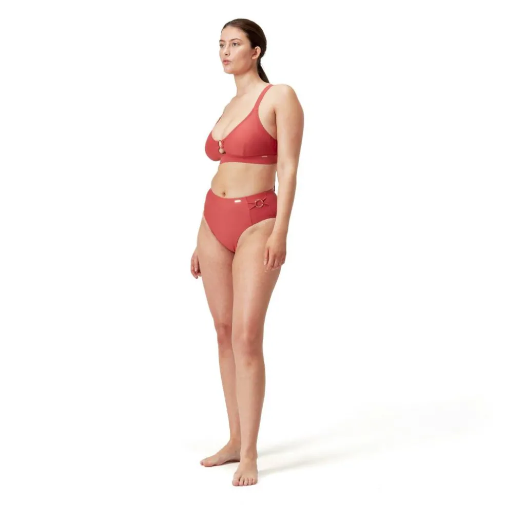 Women's Shaping High-Waisted Performance Bikini Bottom