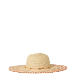 Women's Shell Trim Floppy Hat