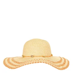 Women's Shell Trim Floppy Hat