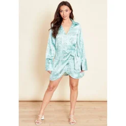 Women's Shirt Mini Dress