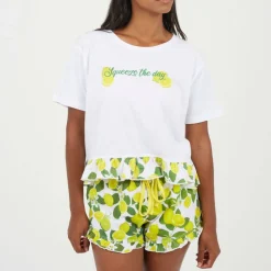 Women's Short Sleeve Pyjama Set