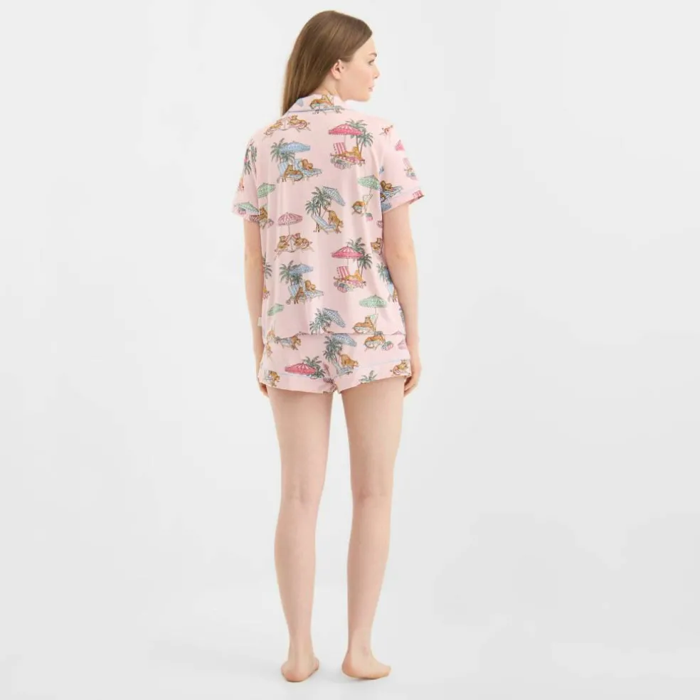 Women's Short Sleeve Pyjama Set