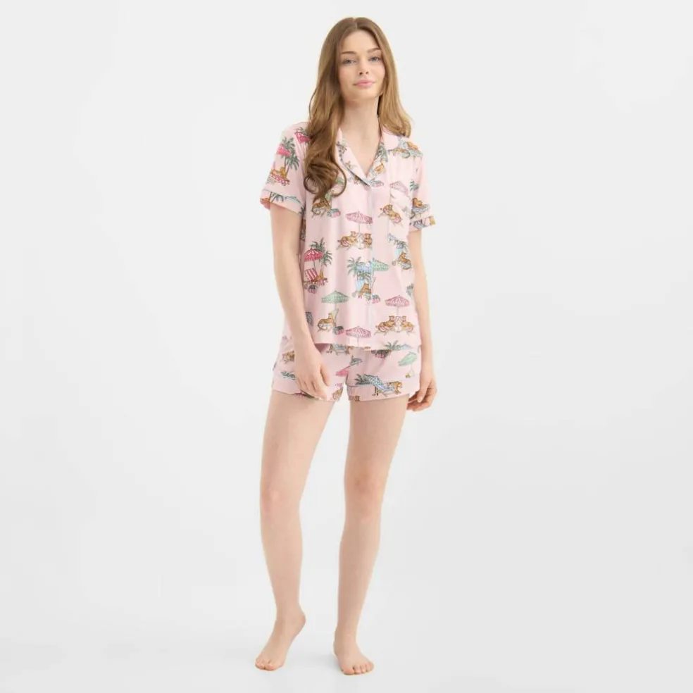 Women's Short Sleeve Pyjama Set