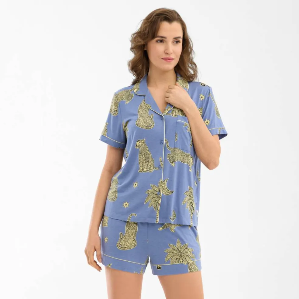Women's Short Sleeve Pyjama Set