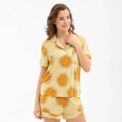 Women's Short Sleeve Pyjama Set
