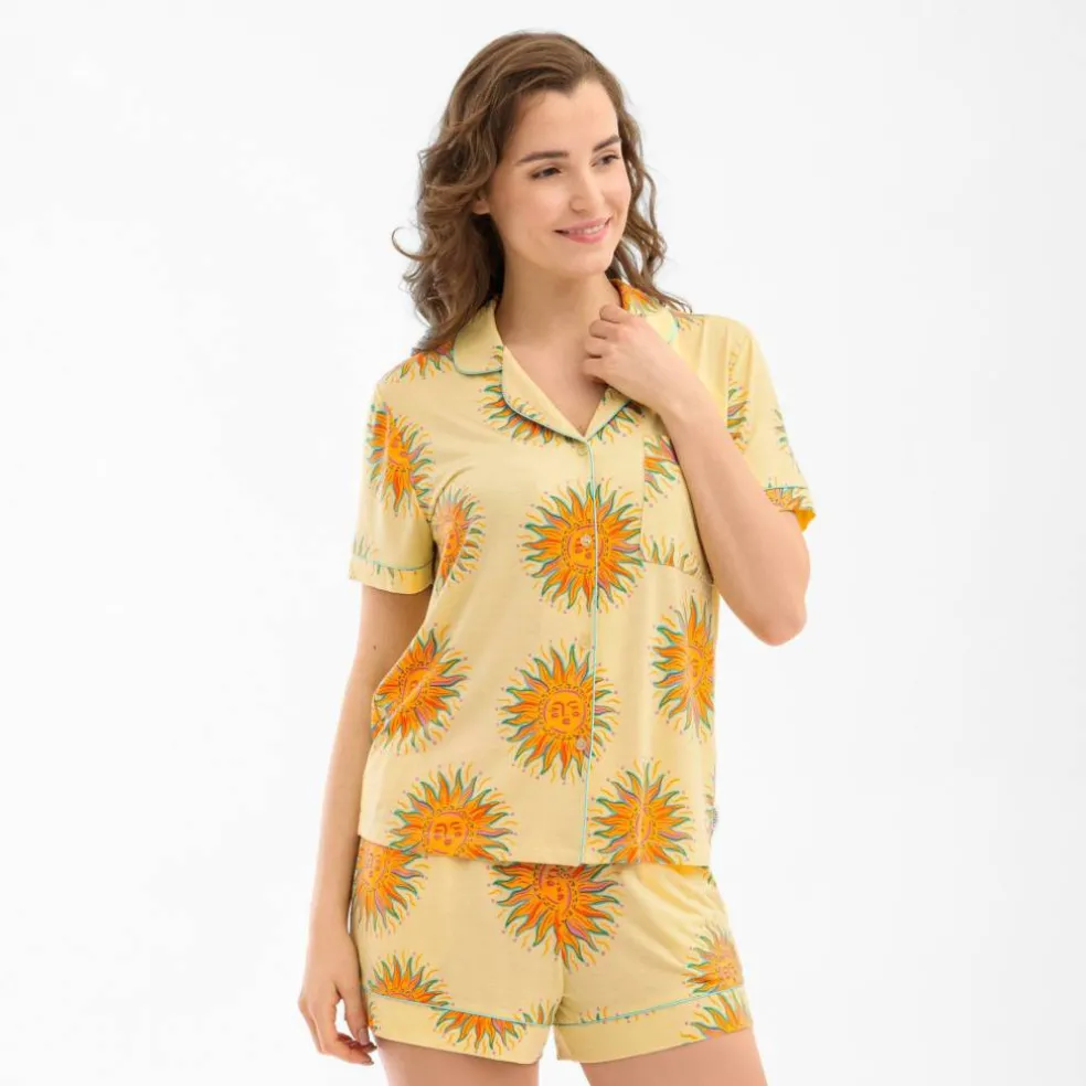 Women's Short Sleeve Pyjama Set