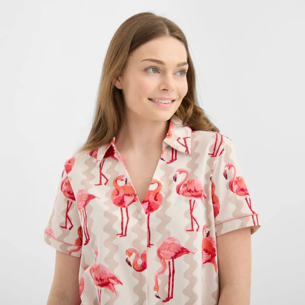 Women's Short Sleeve Pyjama Set