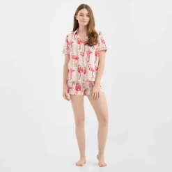 Women's Short Sleeve Pyjama Set