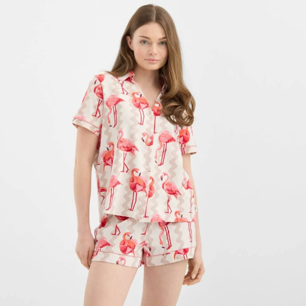 Women's Short Sleeve Pyjama Set