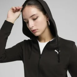 Women's Single Cat Full-Zip Hoodie