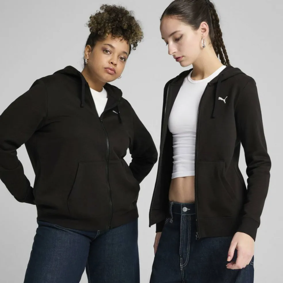 Women's Single Cat Full-Zip Hoodie