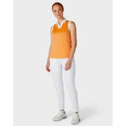 Women's Sleeveless Performance Polo Shirt