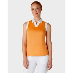 Women's Sleeveless Performance Polo Shirt
