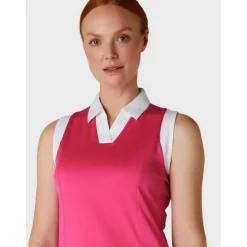Women's Sleeveless Performance Polo Shirt