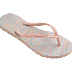 Women's Slim Animals Glitter Ballet Rose Flip Flops