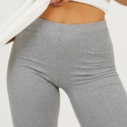Womens Slim Leg Grey Leggings