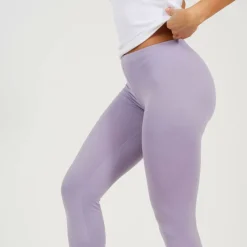 Womens Slim Leg Lilac Leggings