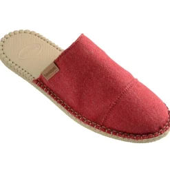 Women's Slim Metallic Rainbow Pink Flip Flops