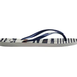 Women's Slim Nautical Flip Flops