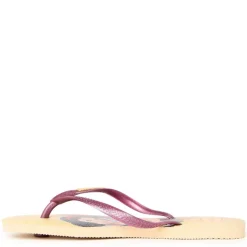 Women's Slim Princess Beige Flip Flops