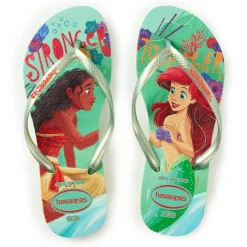 Women's Slim Princess Beige Flip Flops