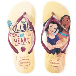Women's Slim Princess Beige Flip Flops