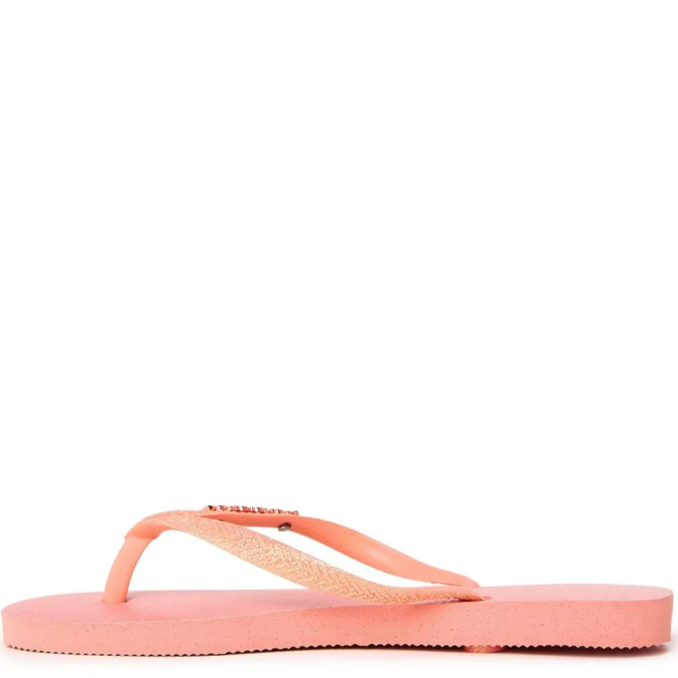 Women's Slim Print Flip Flops