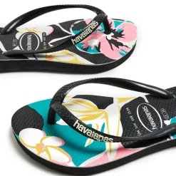 Women's Slim Print Flip Flops