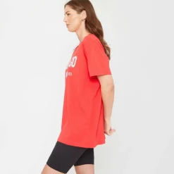 Women's Slogan T-Shirt and Cycling Shorts Coord