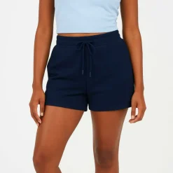 Womens Soft Jersey Shorts with Drawstring Waist