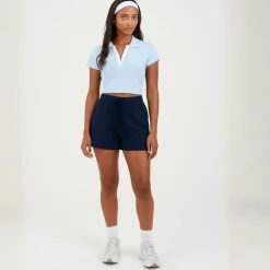 Womens Soft Jersey Shorts with Drawstring Waist