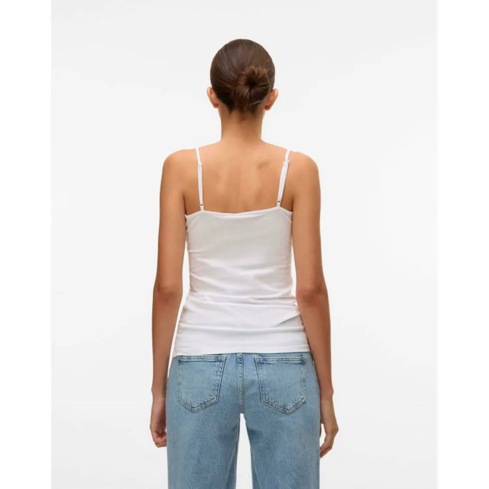 Women's Soft V Singlet Cami Top