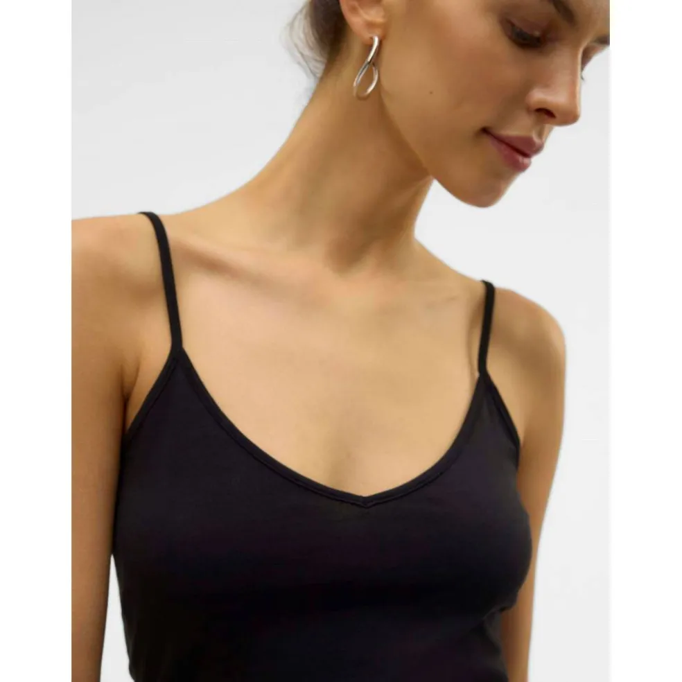 Women's Soft V Singlet Cami Top