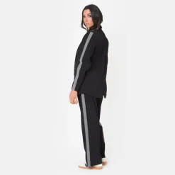 Women's Soft Woven Long Sleeve Blazer
