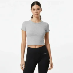 Women's Sophie Habboo Built-in Bra Short-Sleeve Performance Gym Top