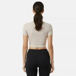 Women's Sophie Habboo Cropped Short-Sleeve Performance Gym Top