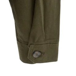 Women's Soul Cotton Hooded Button Long Sleeve Parka
