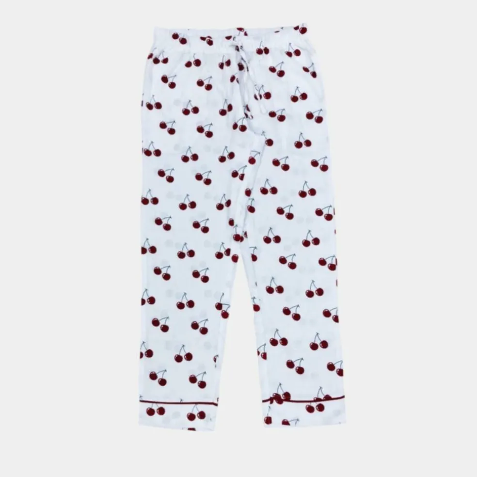 Women's Star Cotton Long Sleeve Pyjama Set